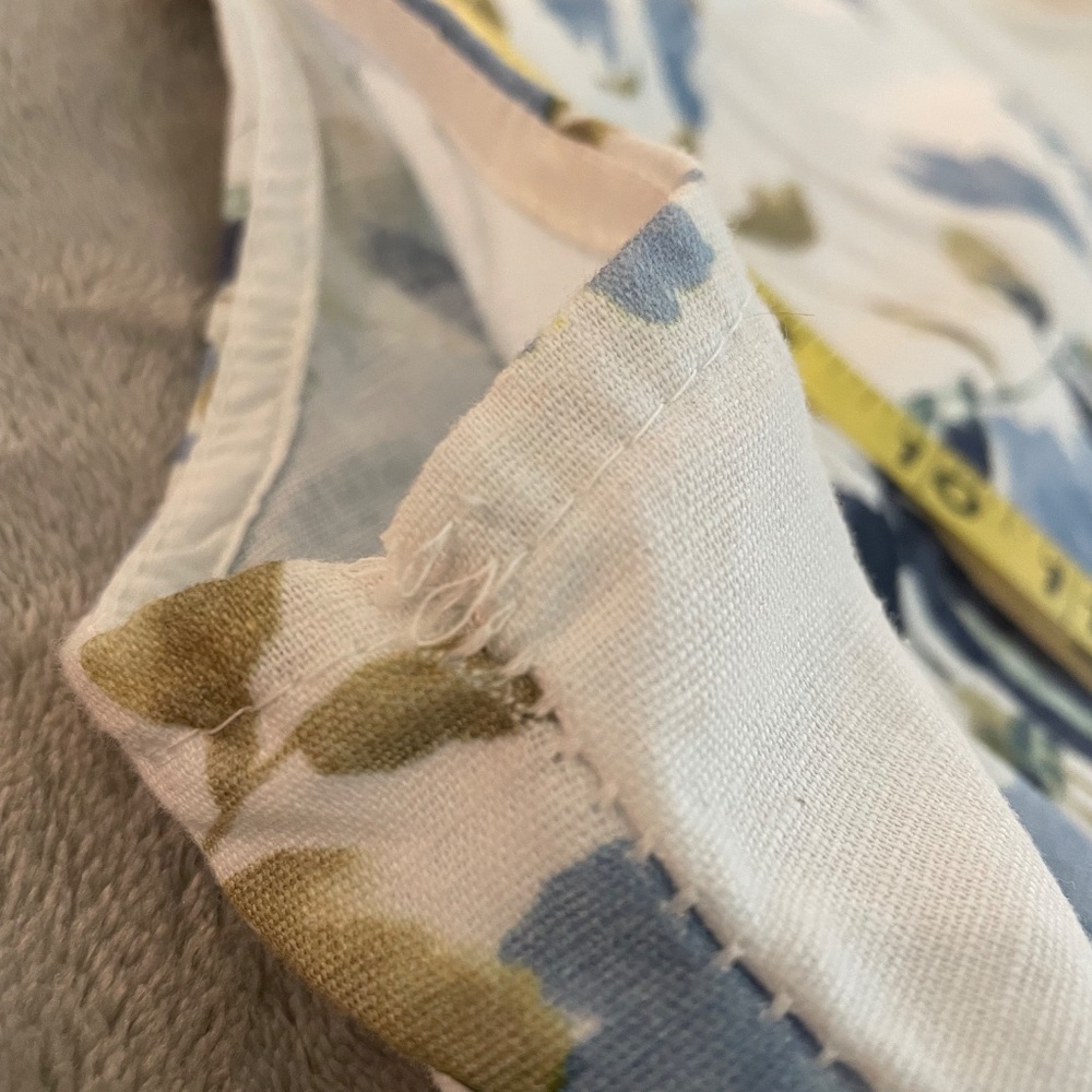 Kaktus 100% Linen Floral Sheath Dress - Women’s Plus - Picture 8 of 9